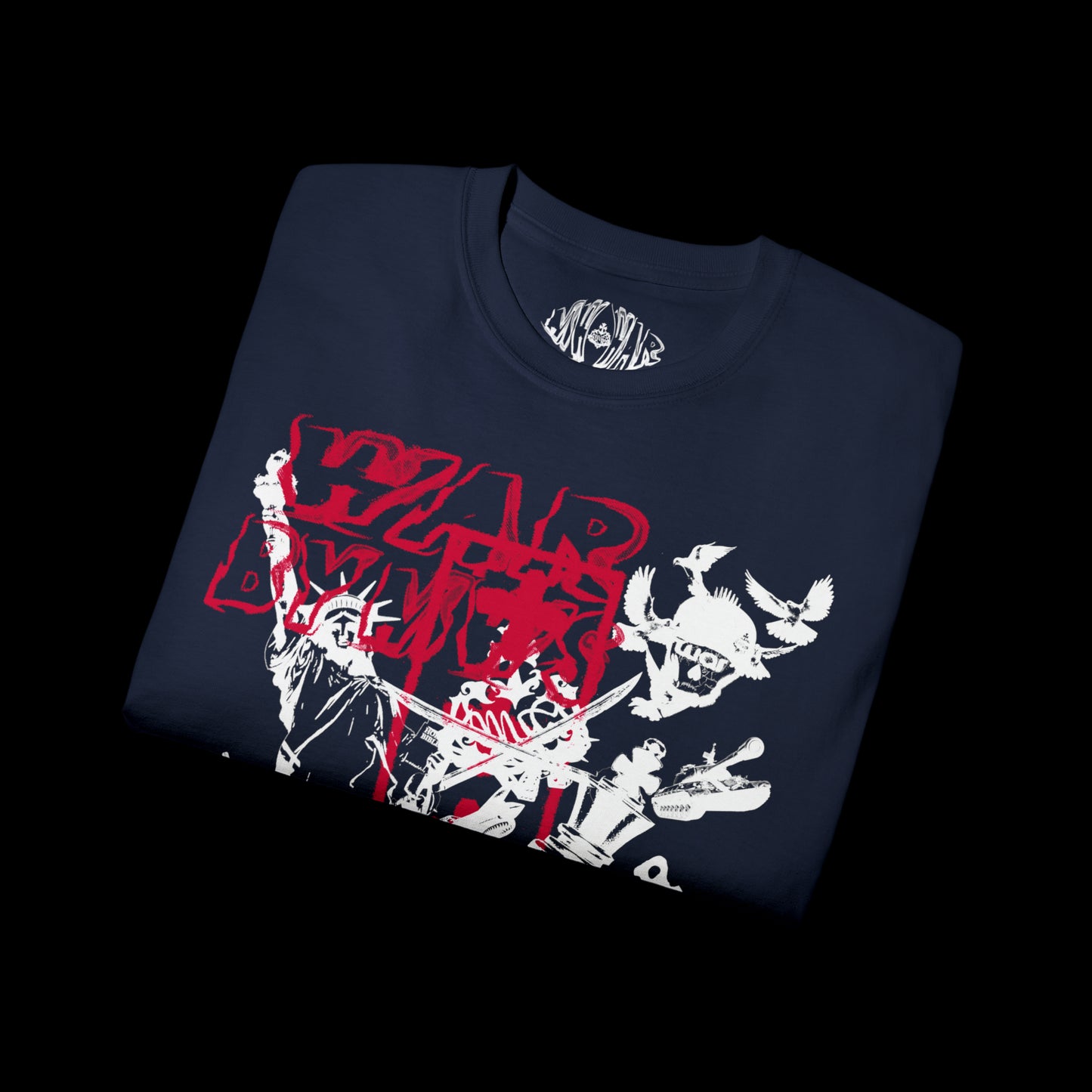 RED MW WAR TEE