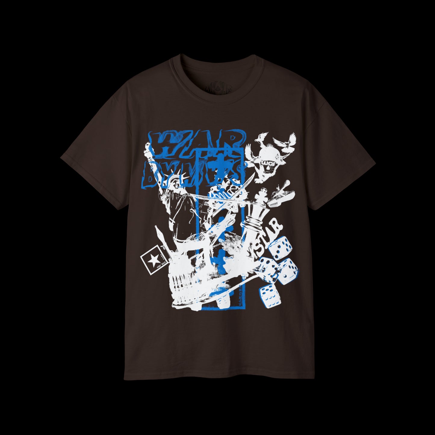 BLUE MW WAR TEE