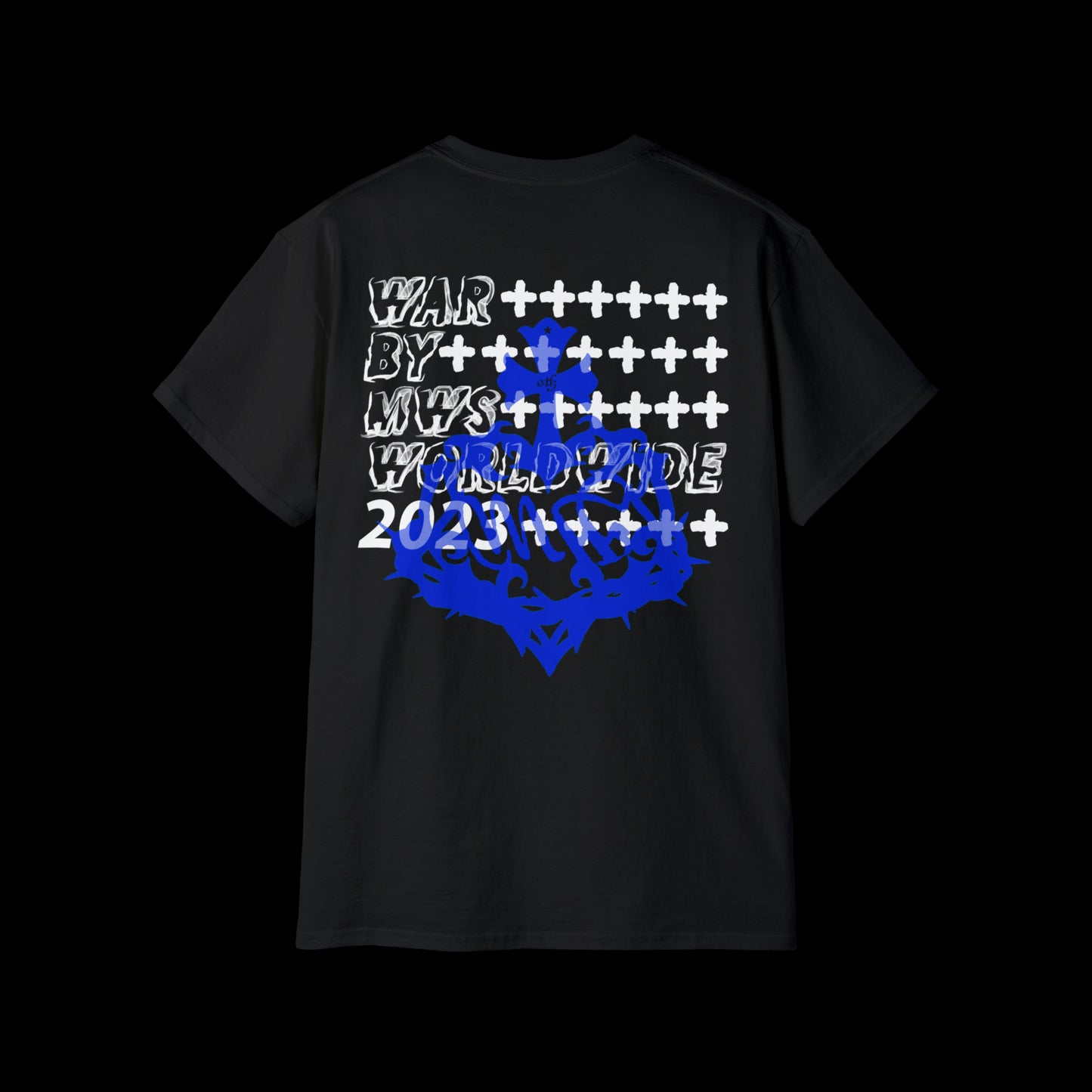 BLUE MW WAR TEE