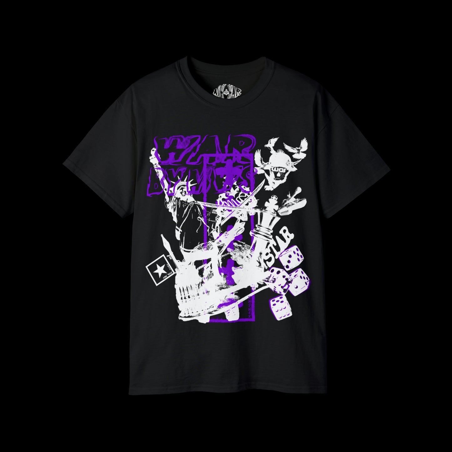 PURPLE MW WAR TEE