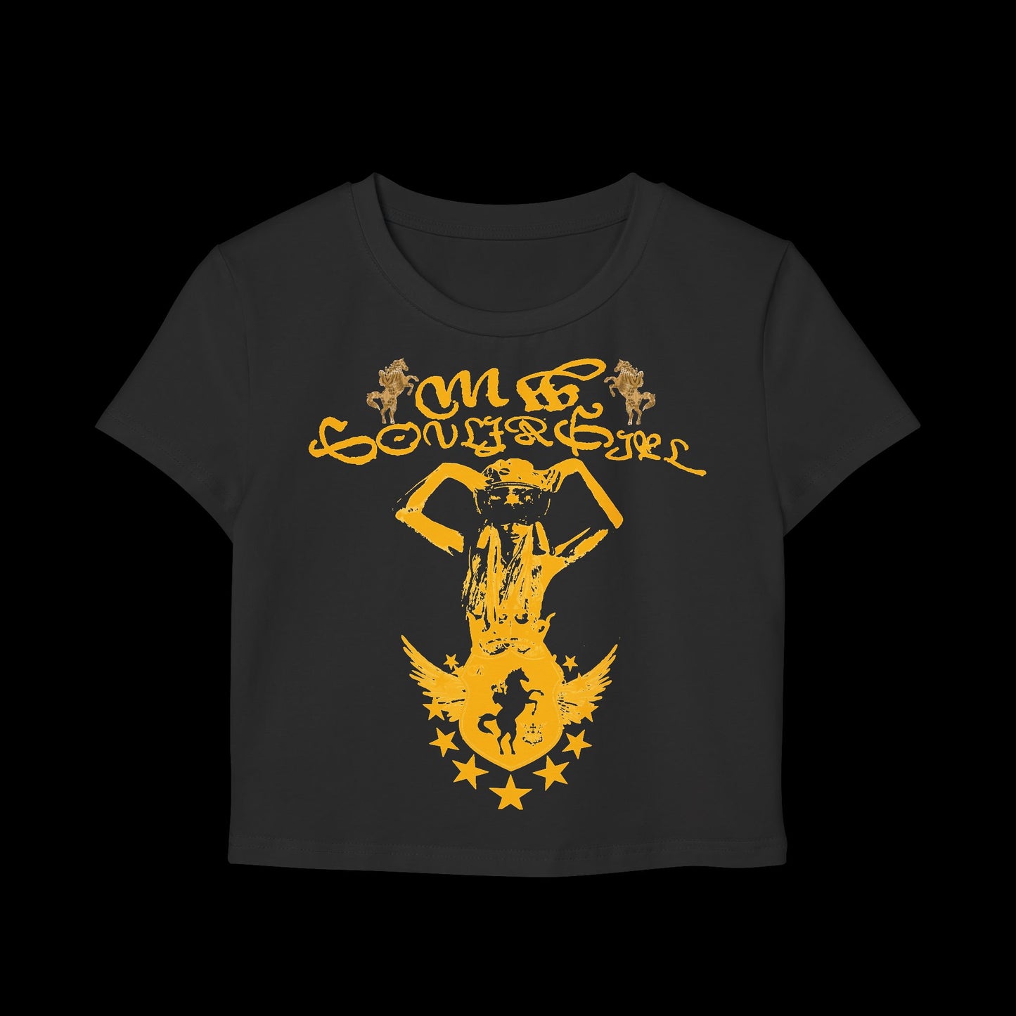 MW SOULJA GIRL BABY TEE GOLD