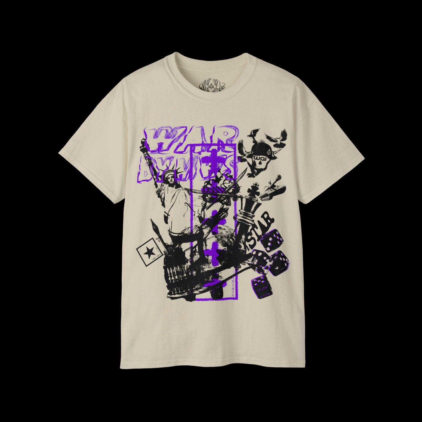 PURPLE MW WAR TEE