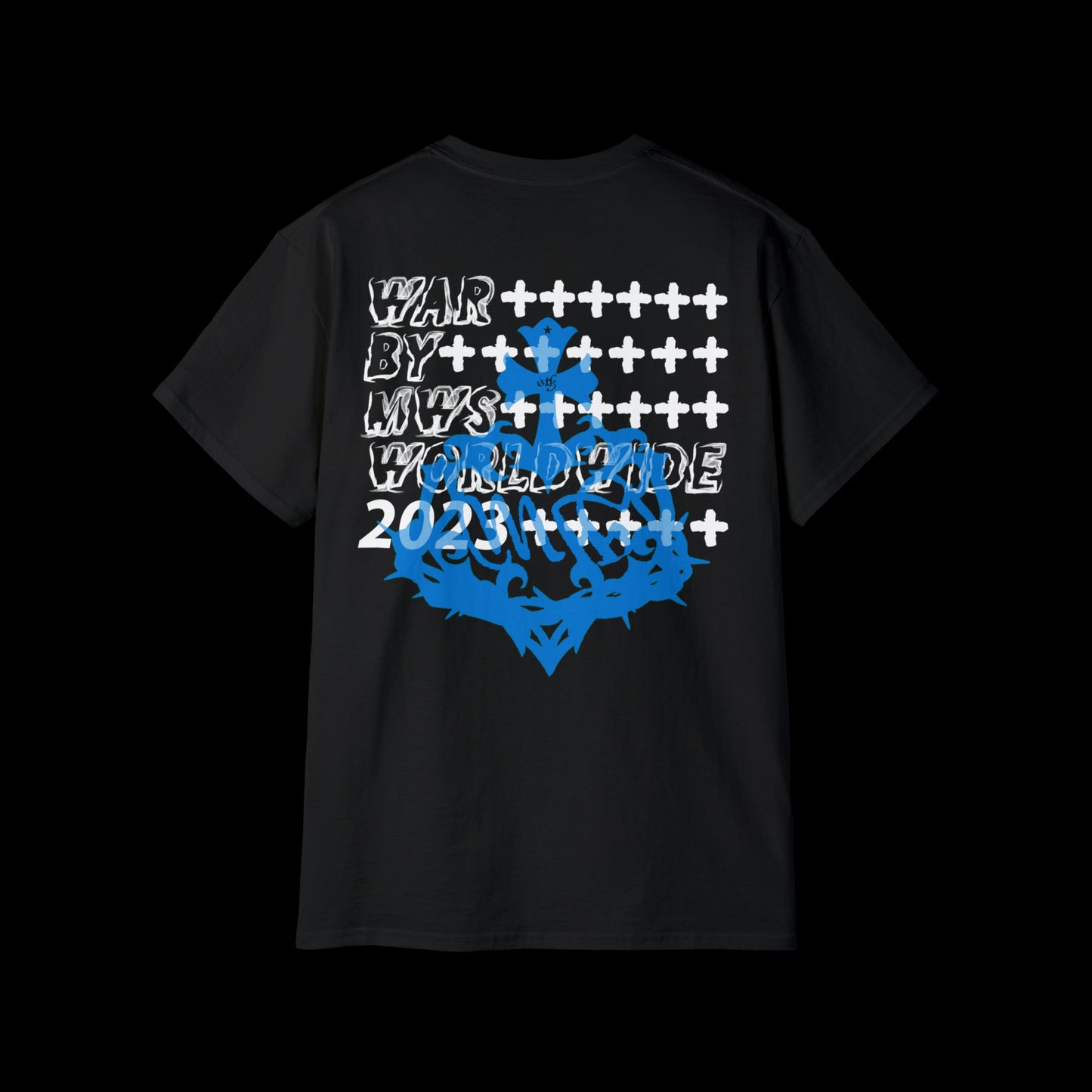 BLUE MW WAR TEE