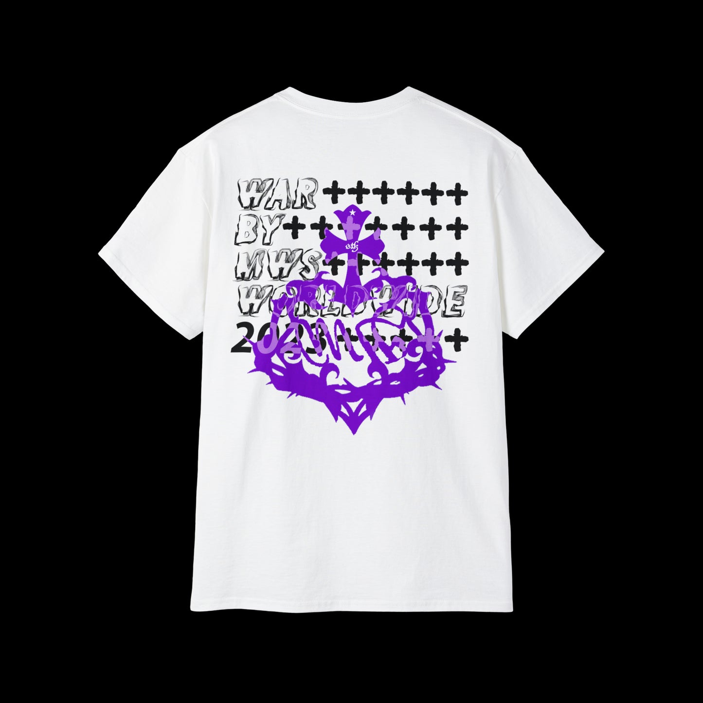 PURPLE MW WAR TEE