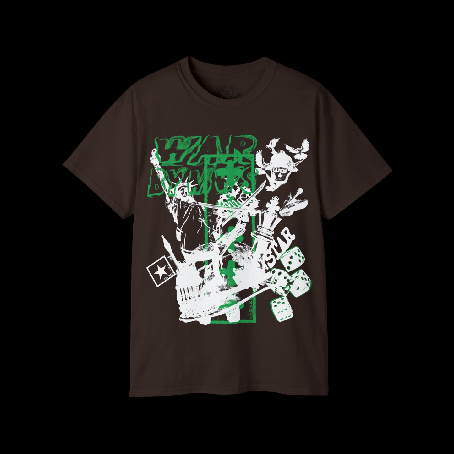 GREEN MW WAR TEE