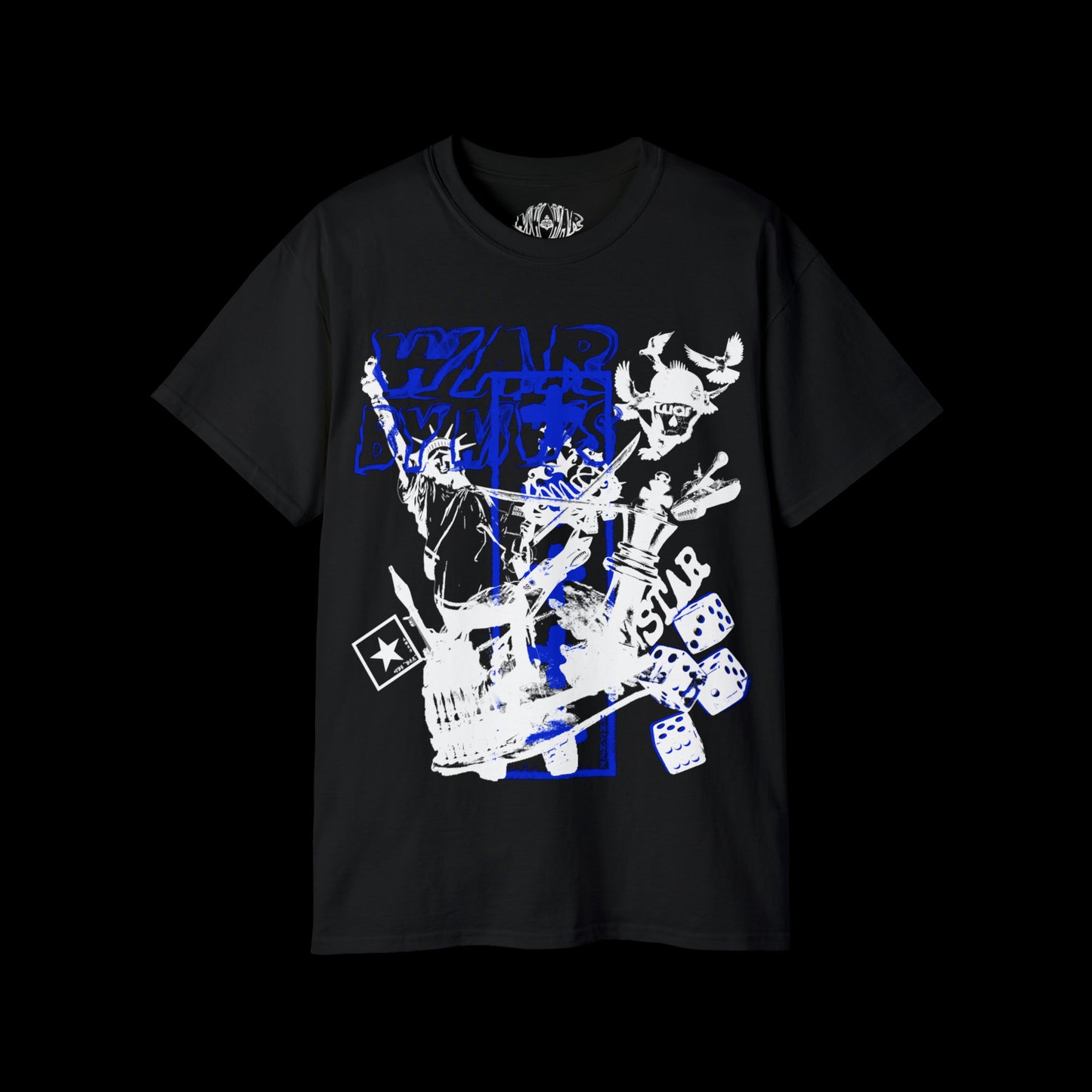 BLUE MW WAR TEE