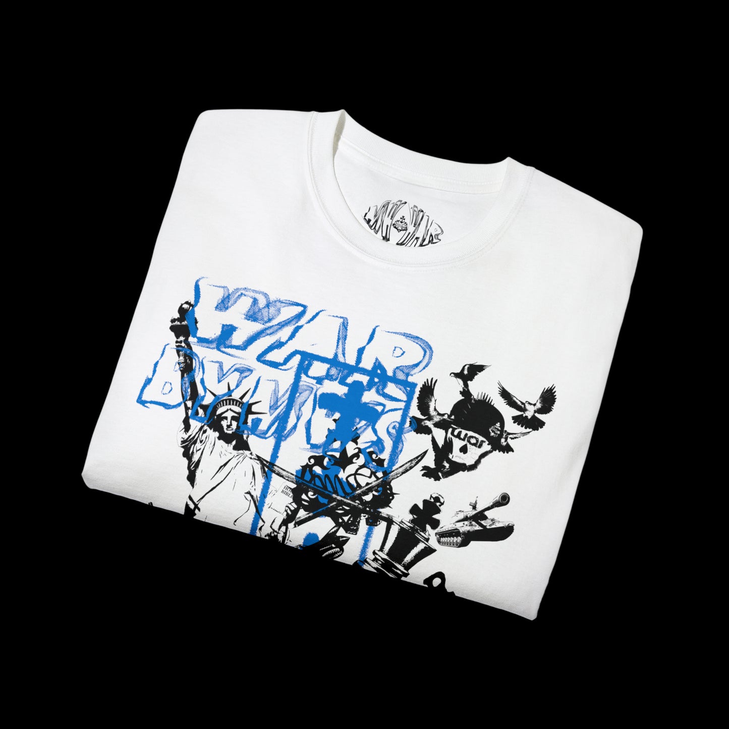 BLUE MW WAR TEE