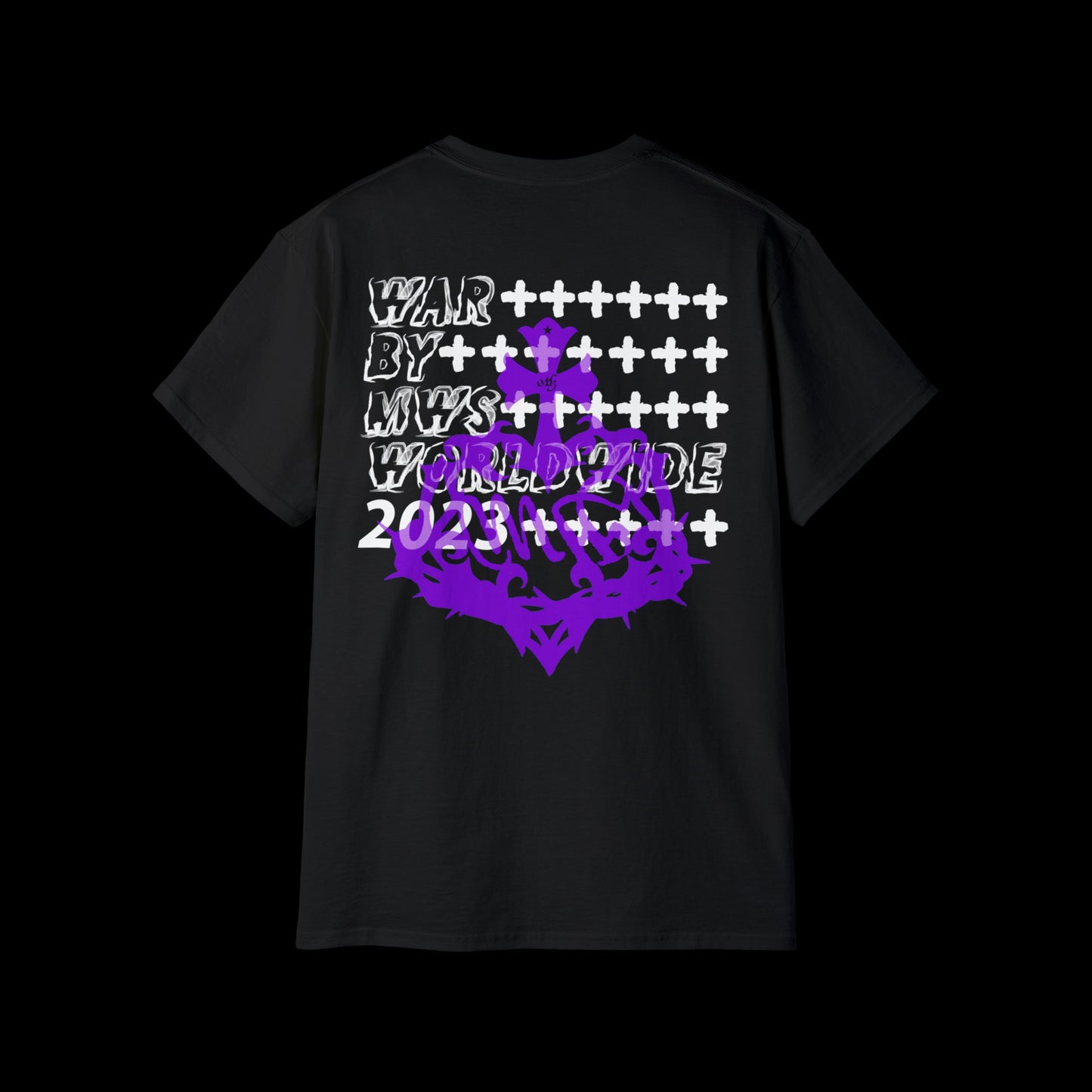 PURPLE MW WAR TEE