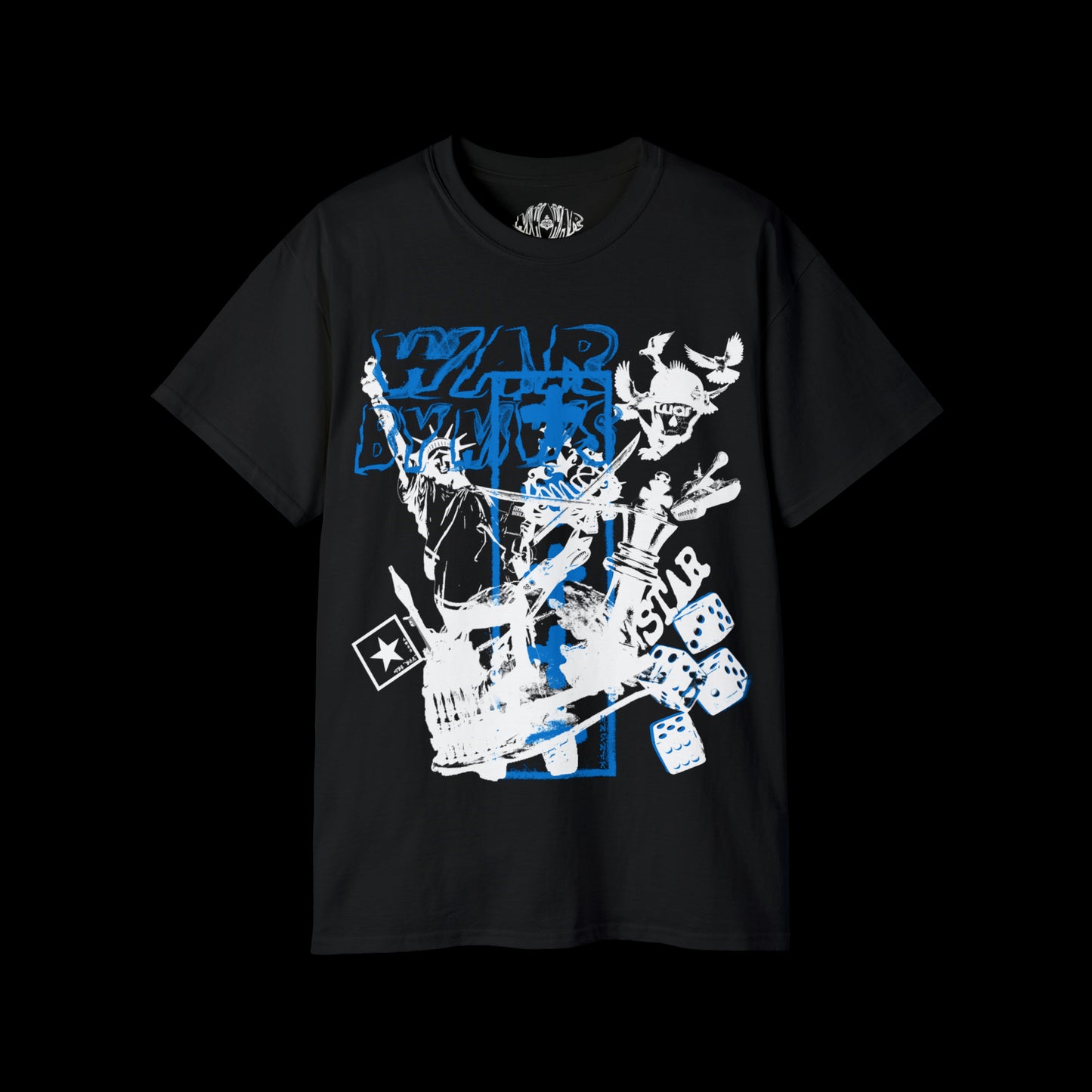 BLUE MW WAR TEE